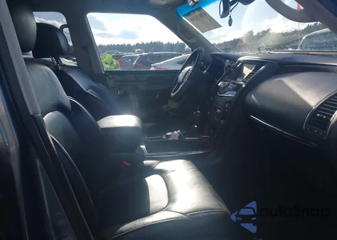 2017 Nissan Armada Platinum z USA, uszkodzony, nr VIN JN8AY2NE2H9706931